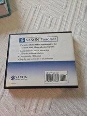Saxon Advanced Mathematics Second Edition 4 Book Full Set W/Lesson & Test Cd