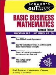 Schaum’s Outline of Basic – Paperback, by Don Eugene; Lerner – Very Good