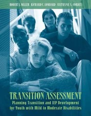 Transition Assessment: – Paperback, by Miller Robert; Lombard – Very Good q