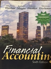 Financial Accounting, 6e – Softcover By Thomas Dyckman – VERY GOOD / LIKE NEW