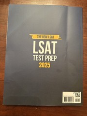 LSAT Test Prep 2025 The New Format Paperback Sterling New W/Flaws Read
