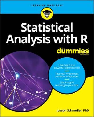 Statistical Analysis with R For Dummies (For Dummies (Computer/Tech): Lea – GOOD