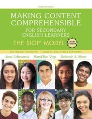 Making Content Comprehensible For Secondary English Learners – Jana J Echevarria