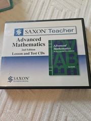 Saxon Advanced Mathematics Second Edition 4 Book Full Set W/Lesson & Test Cd