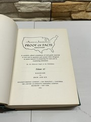American Jurisprudence Proof Of Facts Annotated Vol 10 Railroads To Snow And Ice