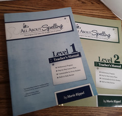 Set Of 2! All About Spelling Level 1 And 2 Teacher Manual Marie Rippel