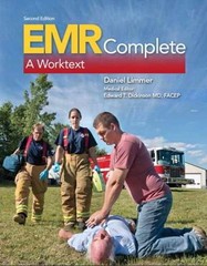 EMR Complete: A Worktext – Paperback, by Limmer EMT-P Daniel; – Acceptable p