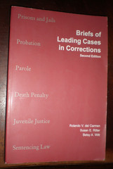 Briefs of Leading Cases in Corrections by Not Available 1998 VERY GOOD