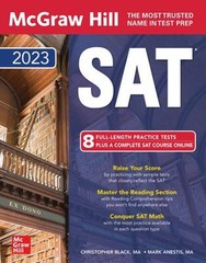 McGraw Hill SAT 2023 Paperback Mark, Black, Christopher Anestis