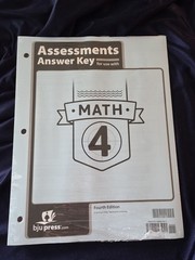 BJU Press Math 4 Complete Set – Like New – 4th Ed – Bob Jones Teacher & Student