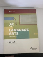 LIFEPAC Language Arts 5th Grade Teacher’s Guide Alpha Omega
