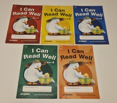 Abeka Basic Phonics Reading Program “I Can Read Well” K5 Books 1-5