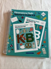 Dimensions Math Teacher’s Guide KB | Singapore Math Inc. [Spiral-bound] [Pap…