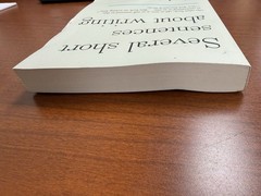 Several Short Sentences About Writing Verlyn Klinkenborg Vintage Paperback