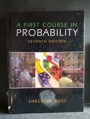 A First Course in Probability 7th Edition Sheldon Ross Pearson Hardcover 2006