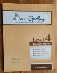 All About Spelling Level 4 Teacher’s Manual/Edition Marie Rippel Paperback