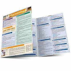 Pharmacology (Quick Study Academic) – Pamphlet, by BarCharts Inc. – Very Good