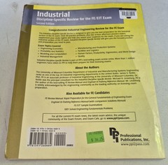 PPI Industrial Discipline-Specific Review for the FE/EIT Exam, 2nd Edition – A..