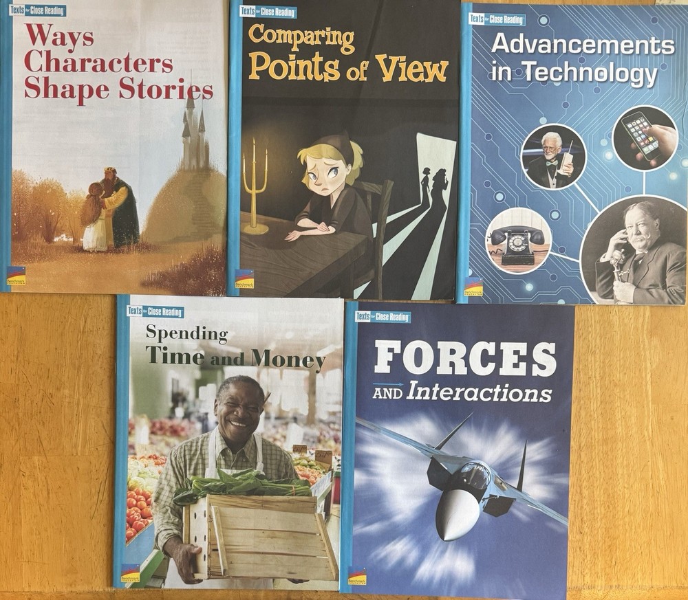 NEW Benchmark Education Texts For Close Reading Grade 3 Units 2, 4, 5, 9, 10