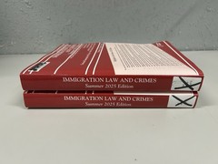 Immigration Law and Crimes Summer 2025 Edition 2 Volumes Thomson Reuters
