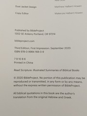 Read Scripture – Illustrated Summaries of Biblical Books HC !!READ DESCRIPTION!