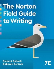 The Norton Field Guide to – Paperback, by Bullock Richard; Bertsch – Very Good w