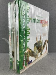 Interactive Science Life Science V 1-3 TEACHER’S EDITION and RESOURCE Pearson