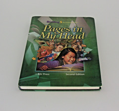BJU Press- Reading 5 for Christian Pages in My Head Second Edition-Hardcover
