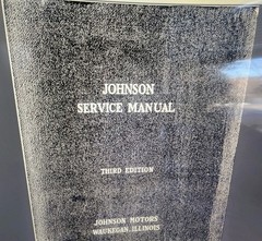 Johnson Service Manual. 1922 /1955 Model Outboards PDF on Usb Stick