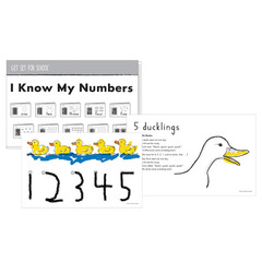 Learning without Tears I Know My Numbers Mini-Books, Write and Count 1-10 | Colo