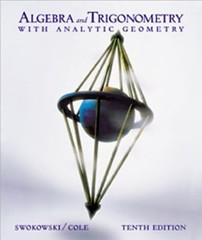 Algebra and Trigonometry with Analytic Geometry Hardcover