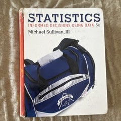 Pearson Statistics: Informed Decisions Using Data 5th HC 2017 Sullivan III