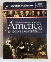 Generations America in God’s Providence Student Workbook Grade 10-12