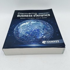 Discovering Business Statistics 2nd Edition Textbook by Hawkes Learning Systems