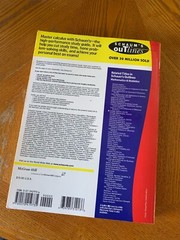Schaum’s Outline Ser.: Schaum’s Outline of Calculus by Elliott Mendelson, Frank