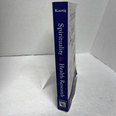 SPIRITUALITY & HEALTH RESEARCH, 1st Edition SIGNED By H.G. Koenig MD,PB