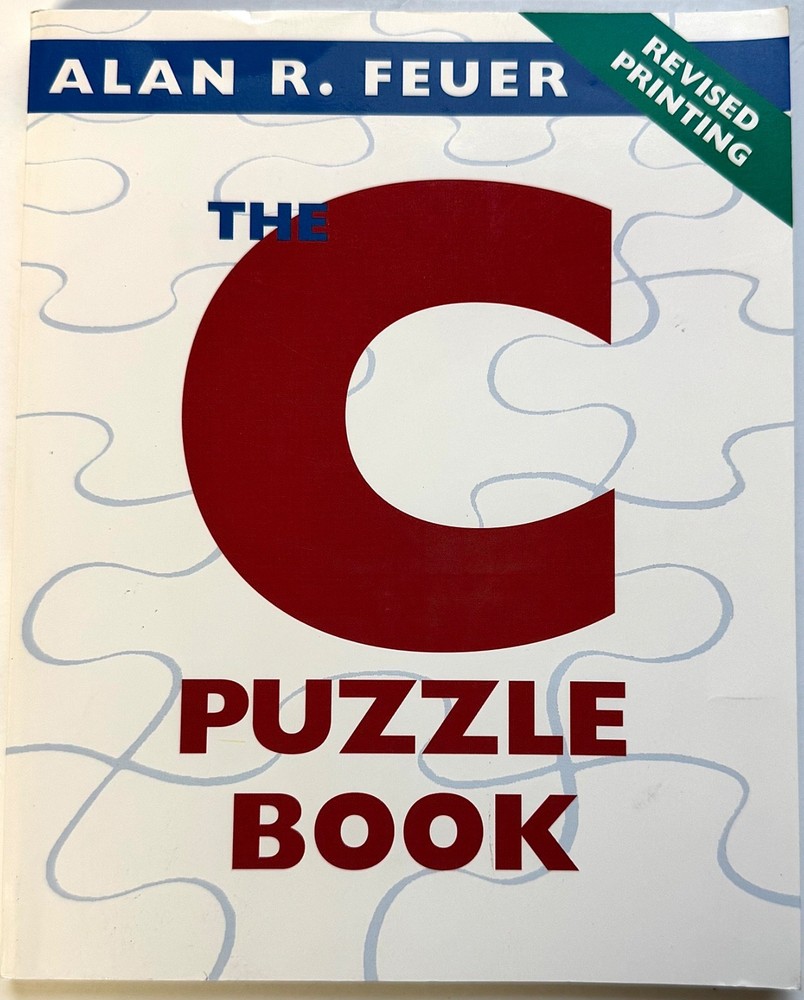 C Puzzle Book : Alan R. Feuer (Trade Paperback)