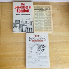 The Bookshops of London Book Bundle x 3 Mixed Paperback Lot