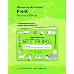 Handwriting Without Tears: Get Set for School Teacher’s Guide (Pre-K)