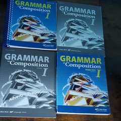 Abeka Grammar/ Composition I Work-Text + Student Quiz/Tests +Teacher Edition/Key