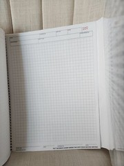 Lab Notebook 99 carbonless self-copying pages spiral bound Barbakam
