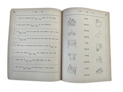 VTG 90s COVE Reading w/ Phonics Consonant Blends & Digraphs Part 2 Workbook NOS