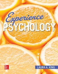 Loose Leaf Experience Psychology by Laura A. King (2018, Ringbound) LOOSE LEAF