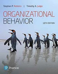 Organizational Behavior (What’s – Hardcover, by Robbins Stephen; Judge – Good
