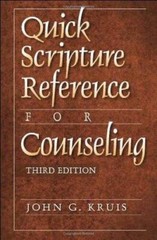 Quick Scripture Reference for Counseling – Spiral-bound – VERY GOOD