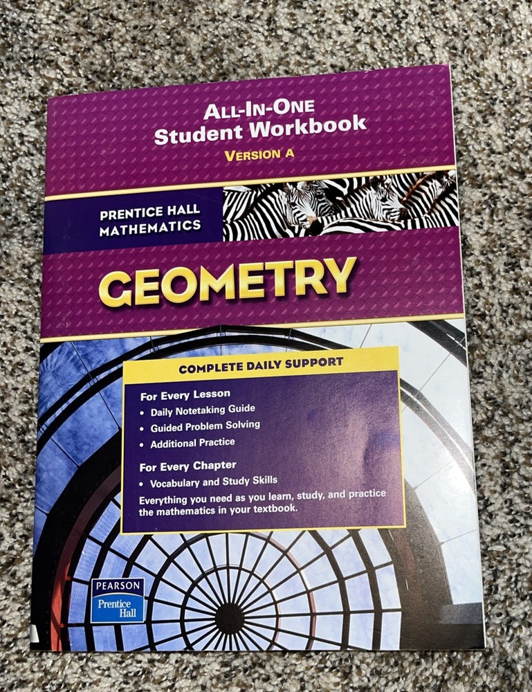 Prentice Hall Mathematics, Geometry by Prentice-Hall Staff (2006, Trade…