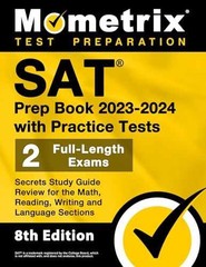 SAT Prep Book 2023-2024 with – Paperback, by Bowling Matthew – Very Good c