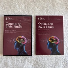 The Great Courses Optimizing Brain Fitness DVD and Course Guidebook NEW