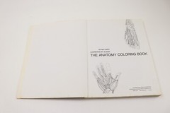 Vintage 1977, The Anatomy Coloring Book Wynn Kapit / Lawrence M. Elson, COS 175
