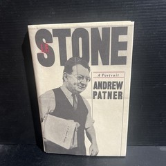 SIGNED 1st Edition I. F. STONE: A PORTRAIT By Andrew Patner HC DJ 1988 + Bonus